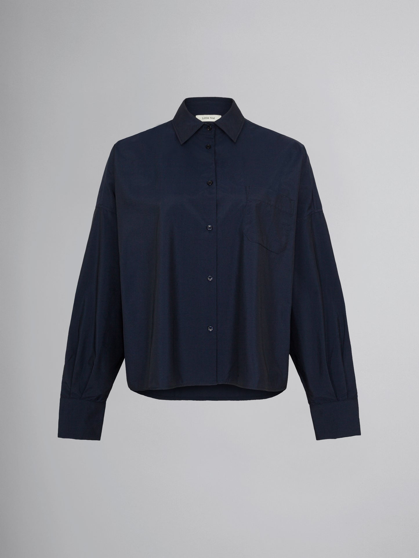 Parachute Bluse - dark navy -uni