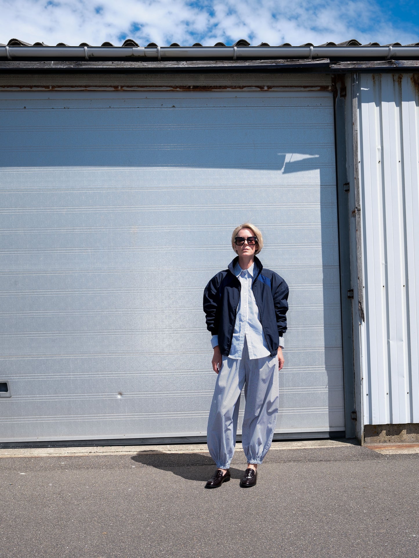 Track Jacket - navy blue