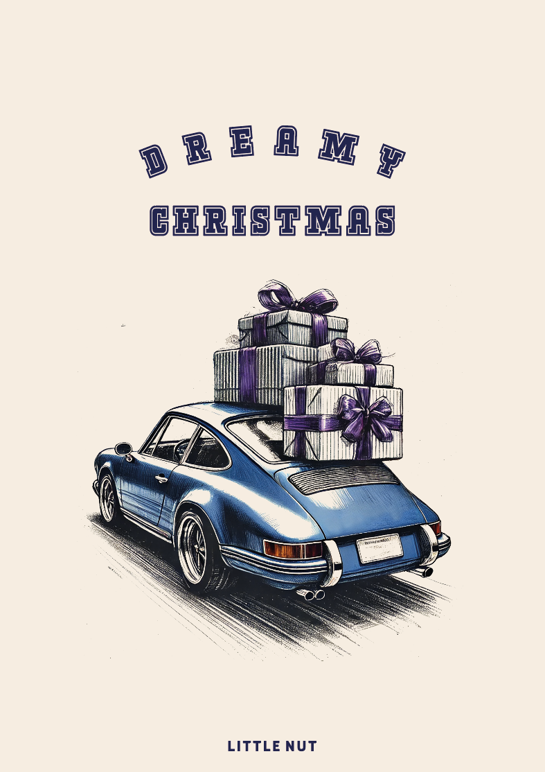Free Gift: Dreamy X-Mas Postkarte