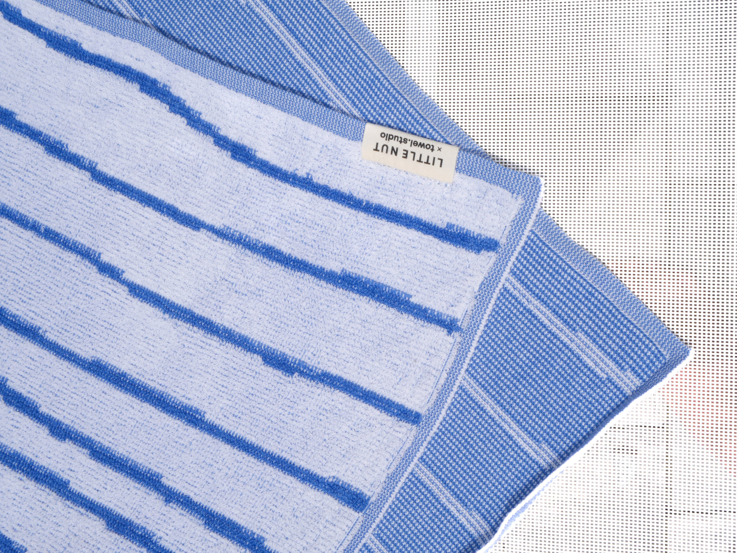 Beach Towel - gestreift - marshmallow-white