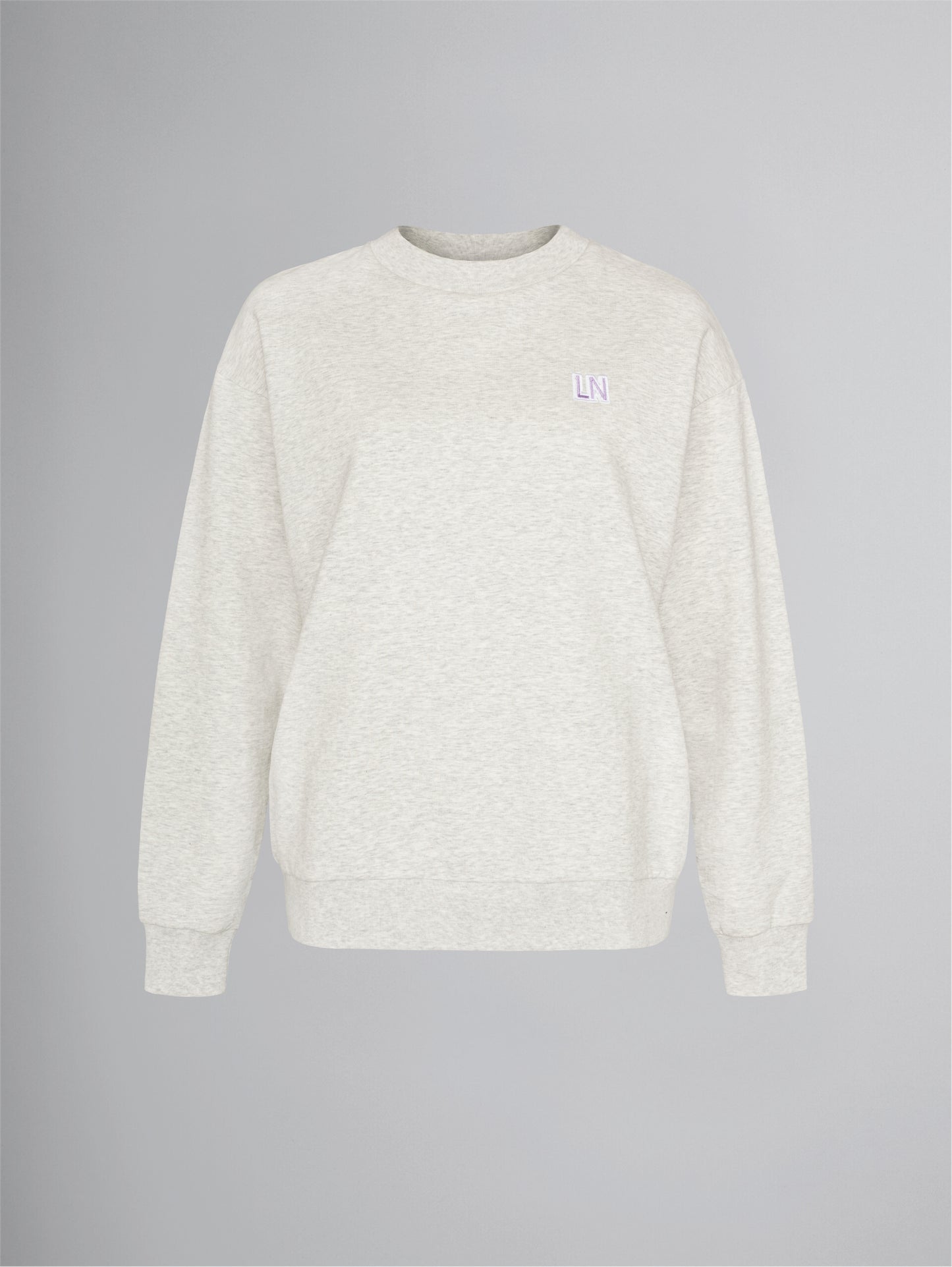 Sweatshirt - LN - grau melange