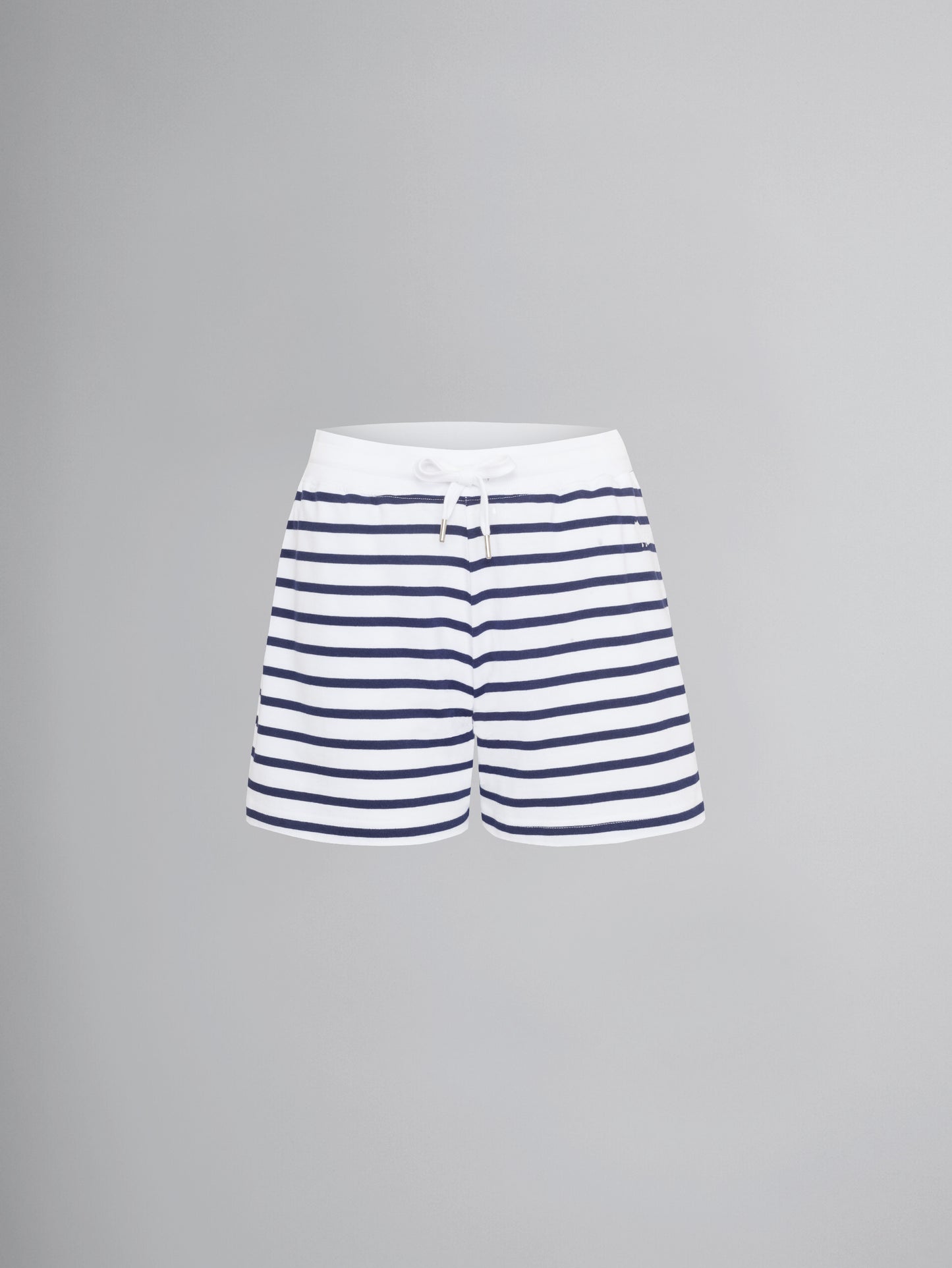 N A C H H A L T I G * Shorts Bermuda Stil - blau-weiß-gestreift (-40%)