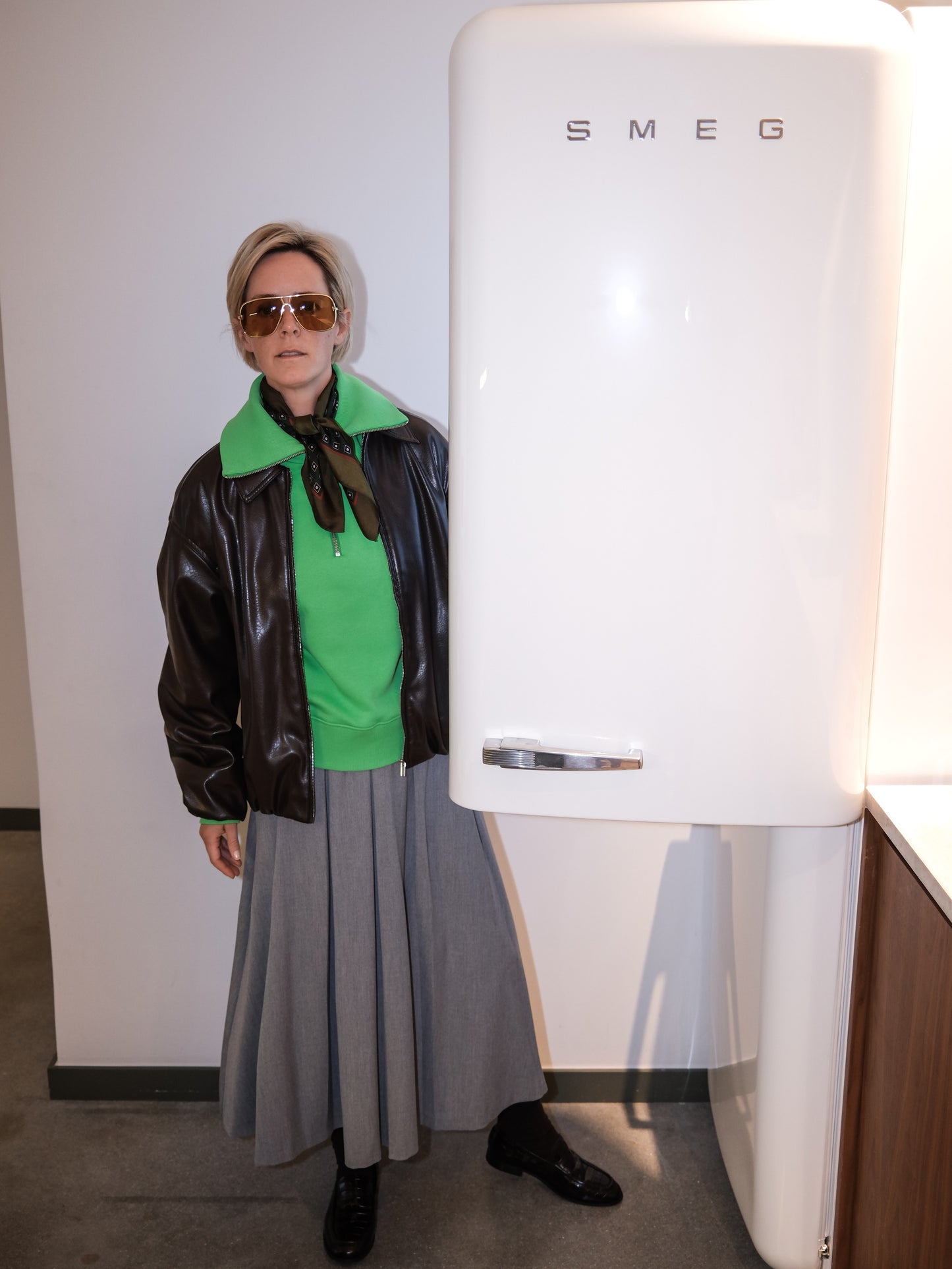 Troyer Sweater - kermit green