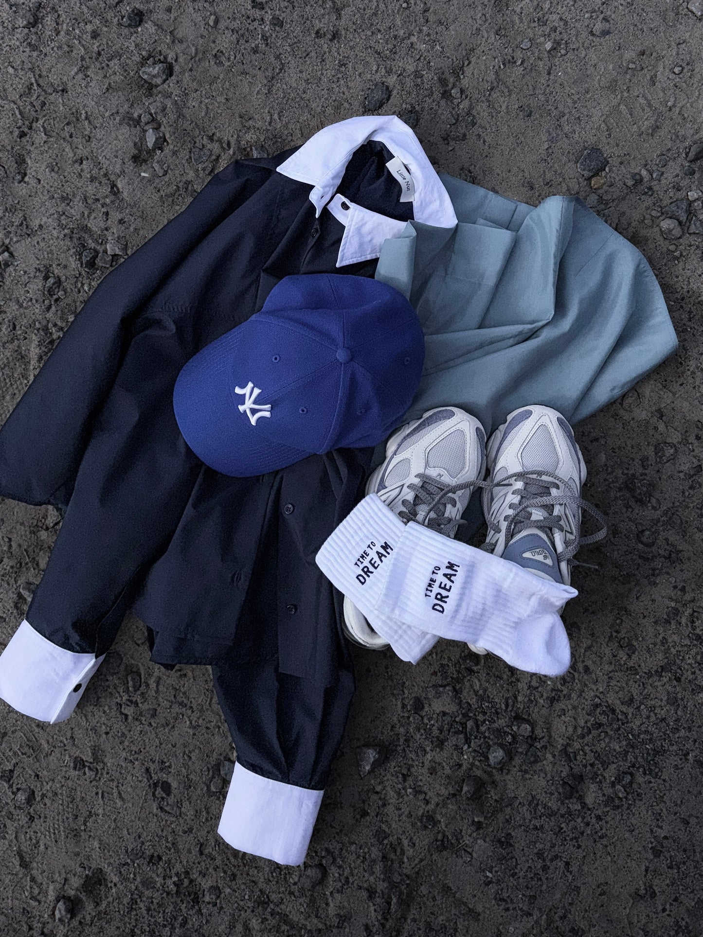 Socken - TIME TO DREAM - navy blue