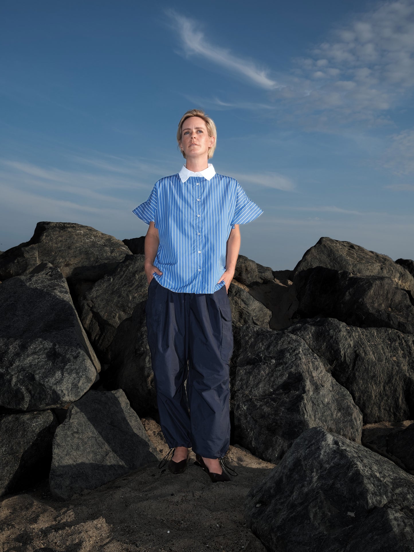 Hose - Parachute Cargo - dark navy