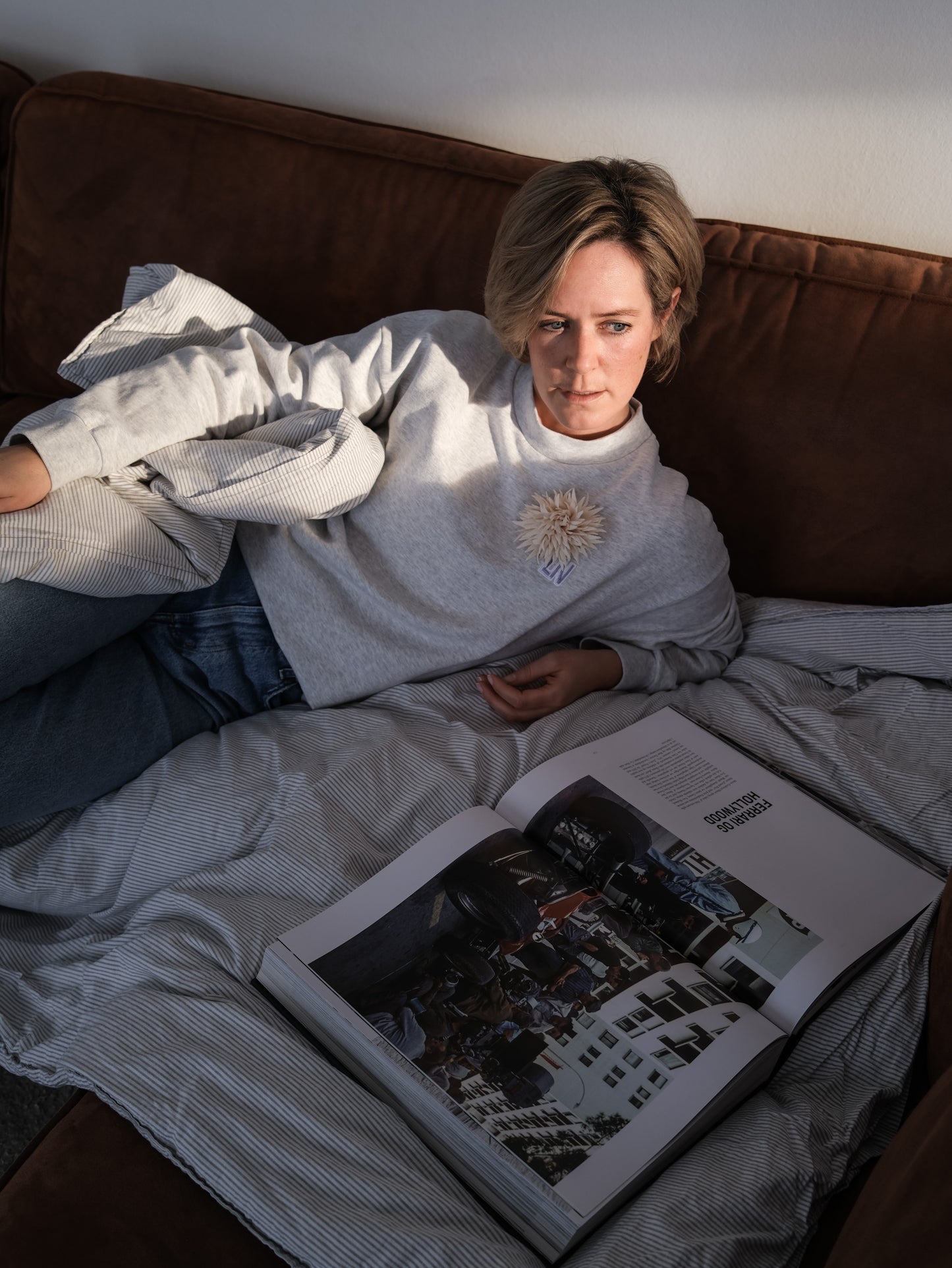 SPECIAL EDITION Sweatshirt - LN - grau melange