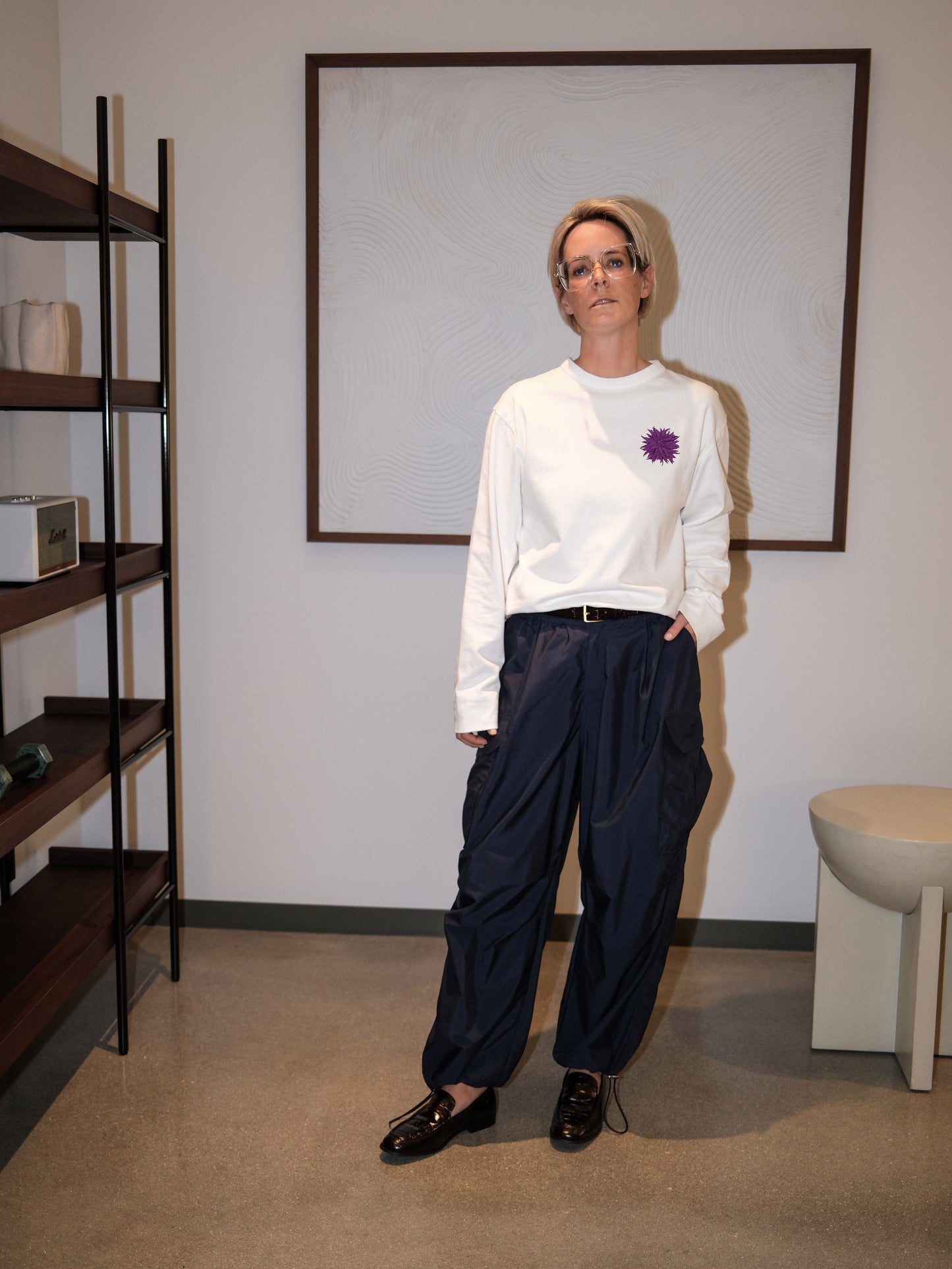 SPECIAL EDITION - Signature Longsleeve - weiß mit Stickerei "Pony"