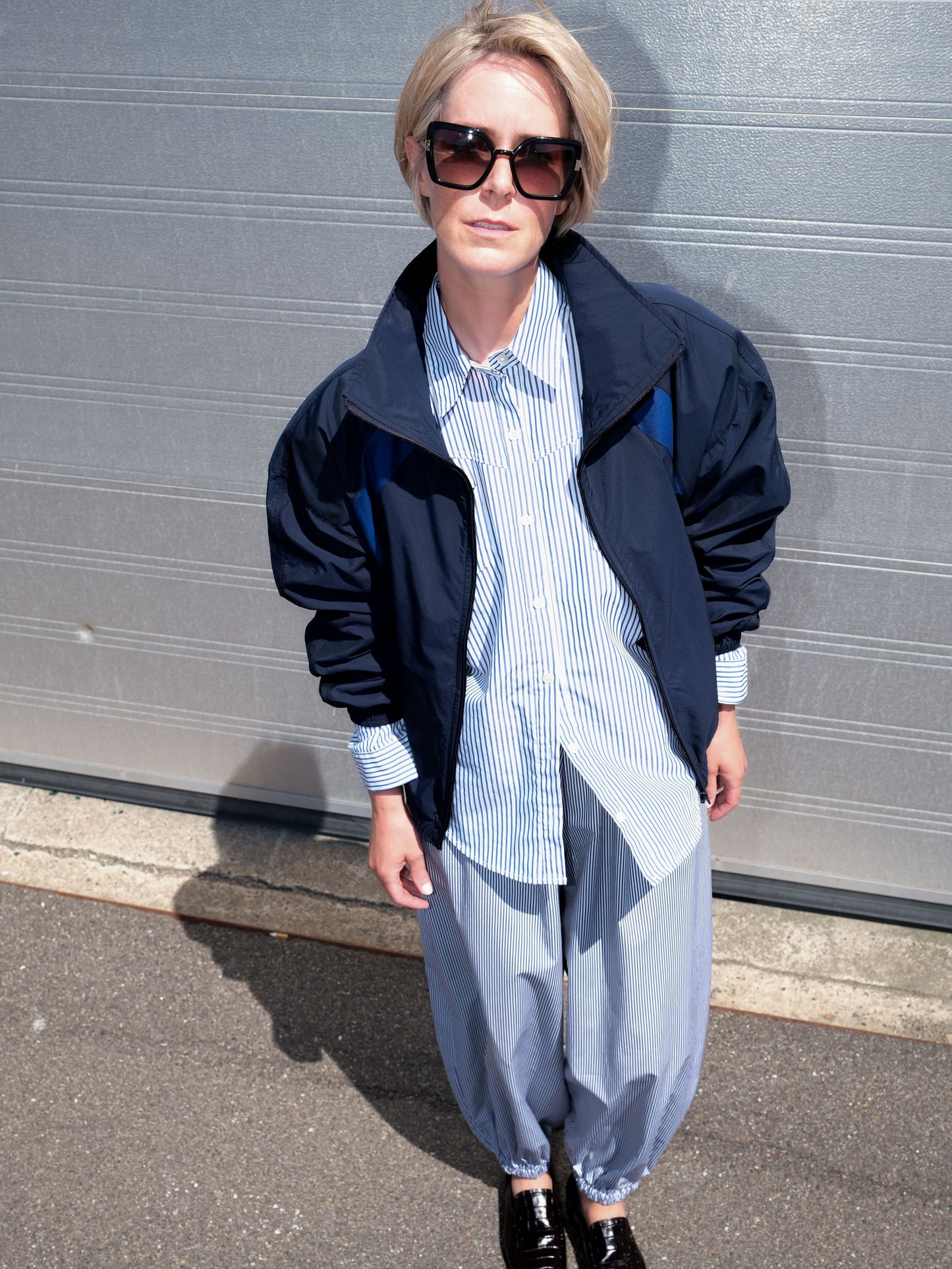 Track Jacket - navy blue