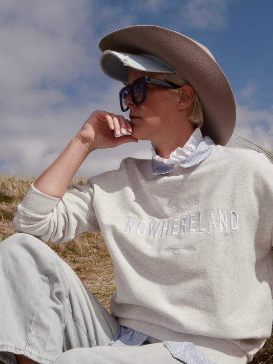 Sweatshirt - Nowhereland - grau melange