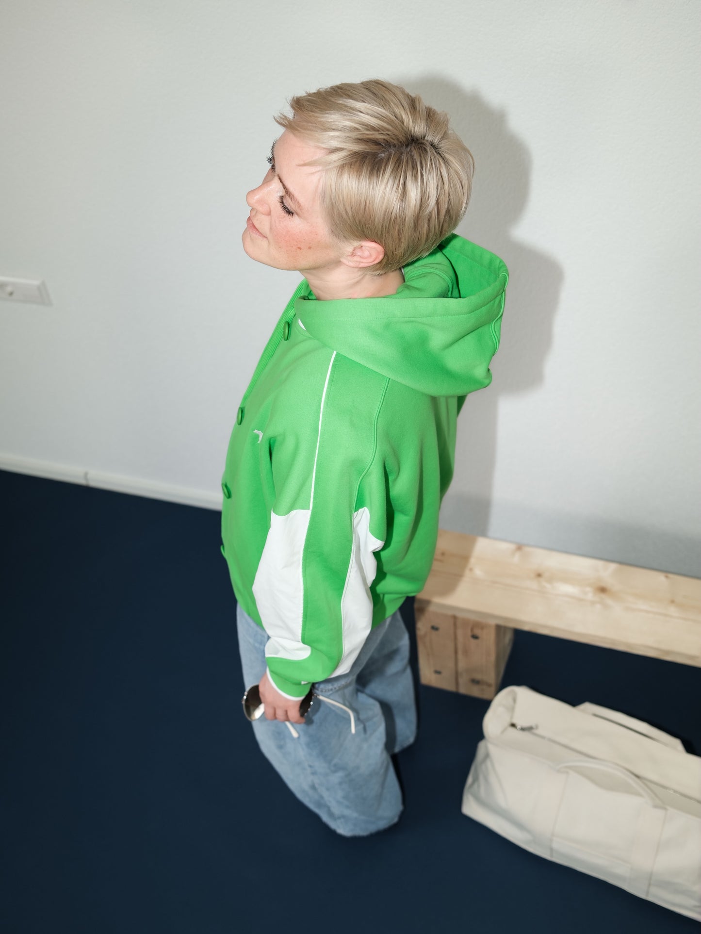 Blouson Sweater - kermit green (-50%)