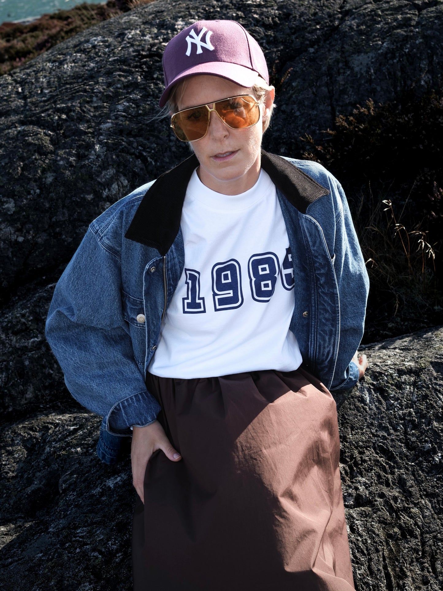 80’s T-Shirt - weiß