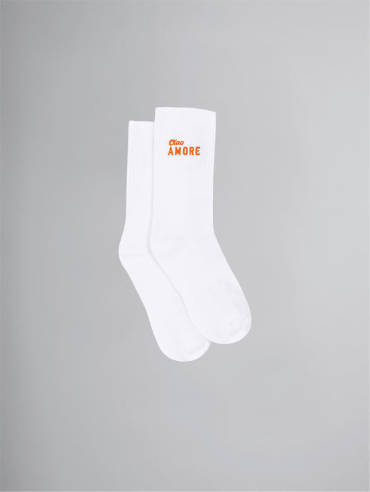 N A C H H A L T I G * Socken - Ciao AMORE - orange
