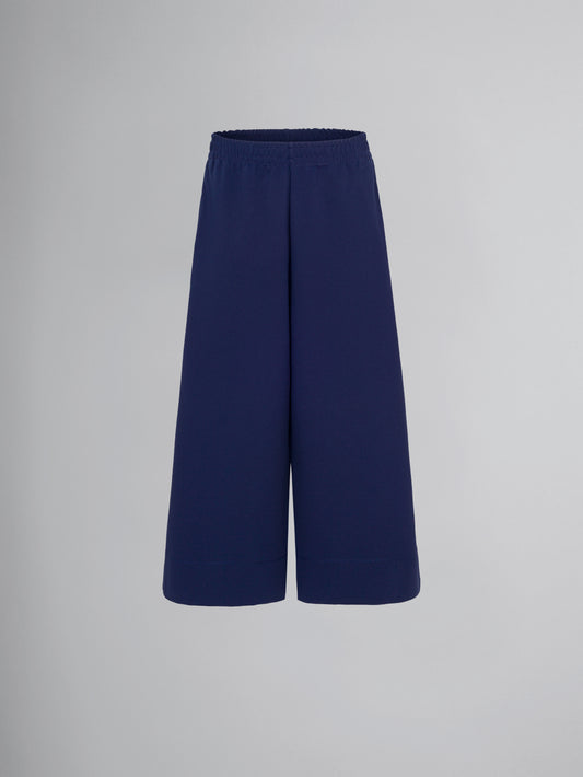 Hose - Culotte - navy blue