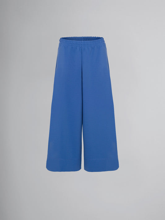 Hose - Culotte - denim blue