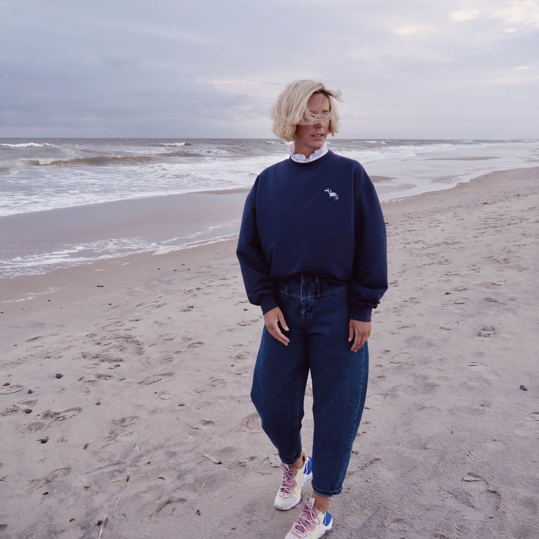 Sweatshirt - Pony - dunkelblau (-30%)