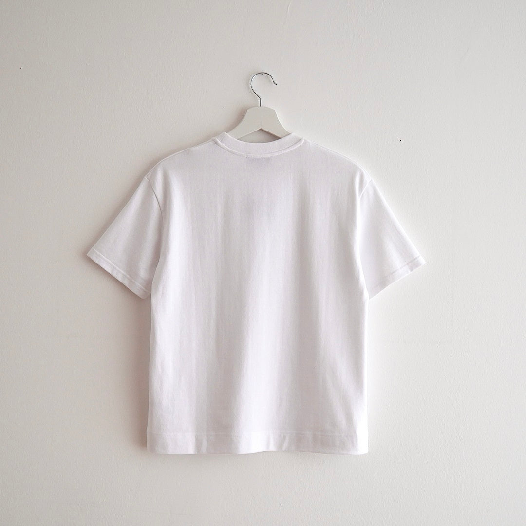 T-Shirt - Pony mittig- weiß (-50%)